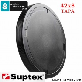 42x8 mm SUPTEX NBR YAĞ TAPA KEÇESİ TİP-T4 42*8 mm